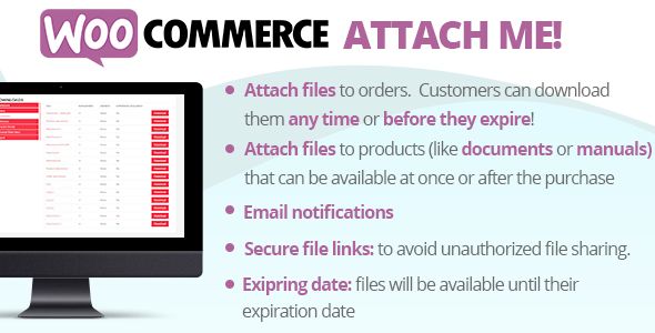 WooCommerce Attach Me 1 Woo Commerce Attach Me WordPress Plugin