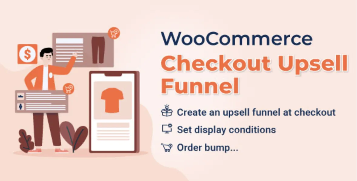 WooCommerce Checkout Upsell Funnel - Order Bump 1 Woo Commerce Checkout Upsell Funnel WordPress Plugin
