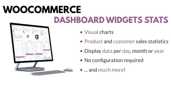 WooCommerce Dashboard Widgets Stats 1 Woo Commerce Dashboard Widgets Stats WordPress Plugin