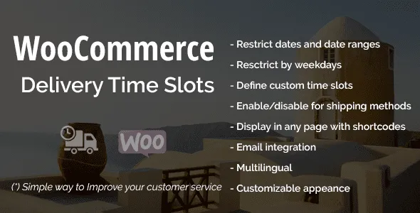WooCommerce Delivery Time Slots 1 Woo Commerce Delivery Time Slots WordPress Plugin