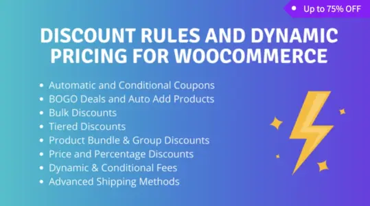 Woo Commerce Dynamic Pricing and Discounts Plugin WordPress Plugin
