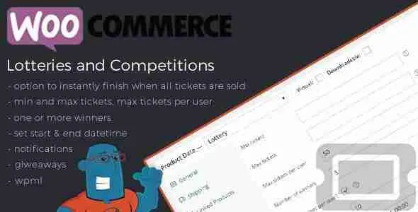 WooCommerce Lottery - WordPress Competitions and Lotteries, Lottery for WooCommerce 1 Woo Commerce Lottery WordPress Plugin