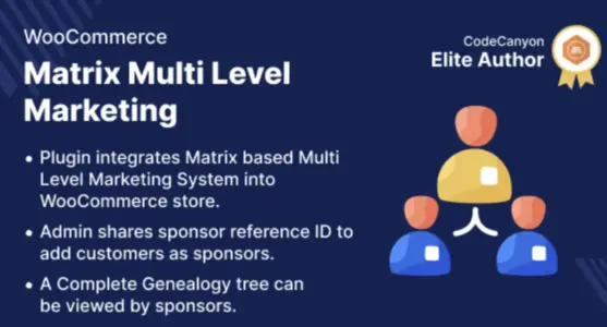WooCommerce Matrix Multi Level Marketing WordPress Plugin