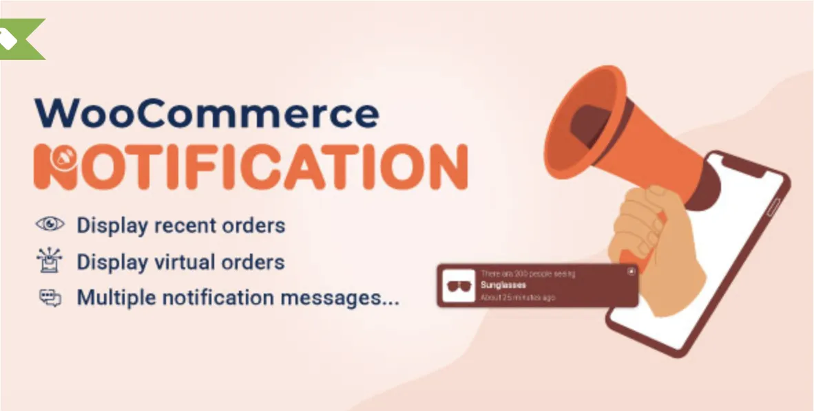 WooCommerce Notification | Boost Your Sales - Live Feed Sales - Recent Sales Popup - Upsells 1 Woo Commerce Notification WordPress Plugin