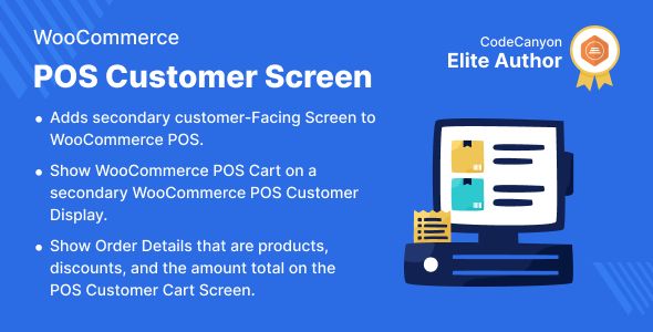 WooCommerce POS Customer Cart Screen 1 Woo Commerce POS Customer Cart Screen WordPress Plugin
