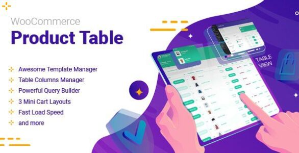 Woo Commerce Product Table WordPress Plugin