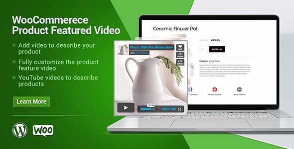 WooCommerce Product Video – Featured Video 1 WooCommerce Product Video – Featured Video WordPress Plugin