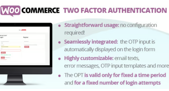 Woo Commerce Two Factor Authentication WordPress Plugin