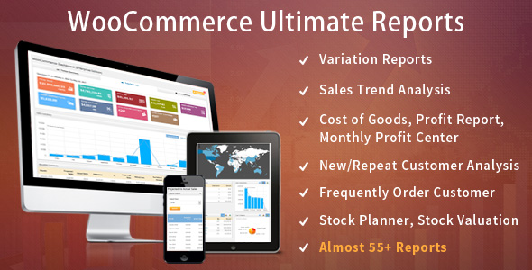 WooCommerce Ultimate Reports 1 Woo Commerce Ultimate Reports WordPress Plugin