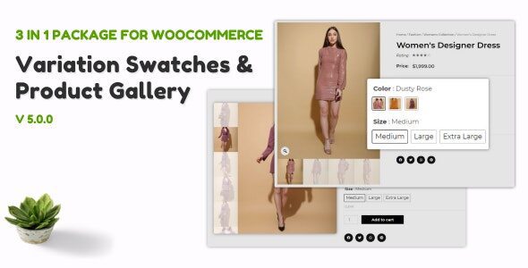 WooCommerce Variation Swatches & Product Gallery 1 Woo Commerce Variation Swatches & Product Gallery WordPress Plugin