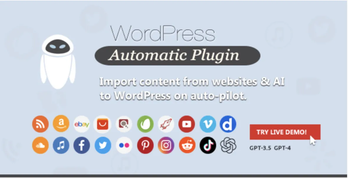 WordPress Automatic Plugin - AI content generator and auto poster plugin 1 WordPress Automatic Plugin