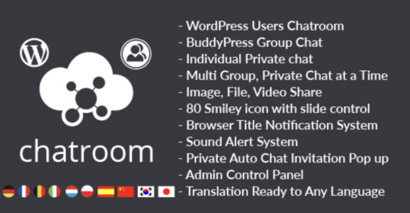 WordPress Buddy Press Chat Room Group Chat Plugin