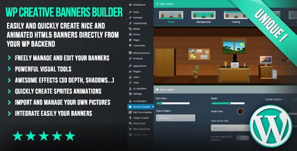 WP Creative Banners Builder 1 WP Creative Banners Builder WordPress Plugin