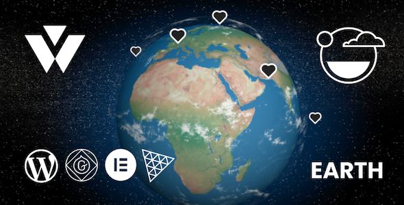WP Earth 3D for Gutenberg Elementor 1 WP Earth 3 D for Gutenberg Elementor WordPress Plugin