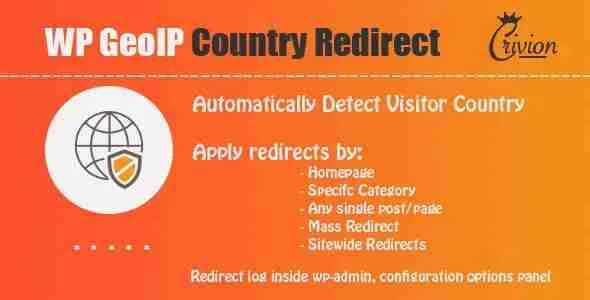 WP Geo IP Country Redirect WordPress Plugin