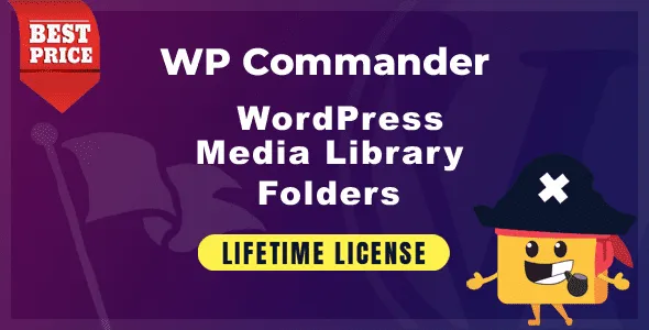 WP Commander WordPress Media Library Folders