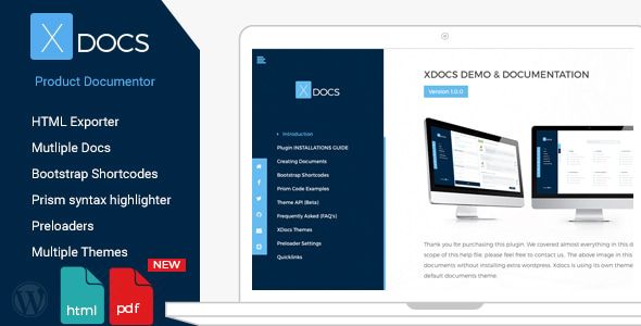X Docs Wordpress Product Documentation Creator 1 X Docs WordPress Plugin