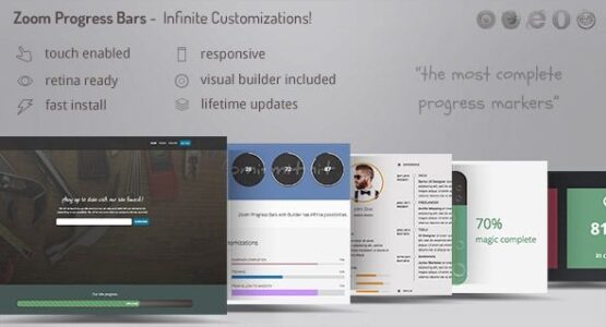 Zoom Progress Bars WordPress Plugin