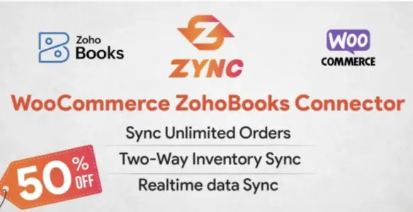 Zync WooCommerce Zoho Books Connector WordPress Plugin